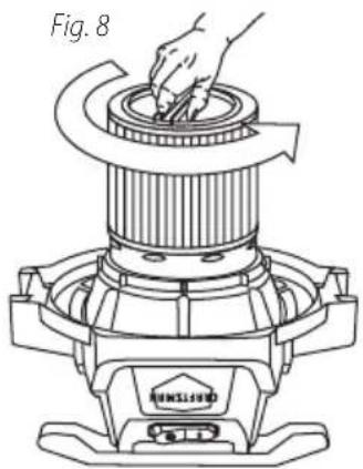 Craftsman CMXEVBCV1260L - INSTALLATION ET NETTOYAGE DU FILTRE À CARTOUCHE 14, 15 : - 5