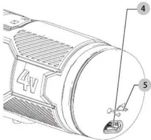 Craftsman CMCF604 - Puerto de energía USB (Fig. B) - 1