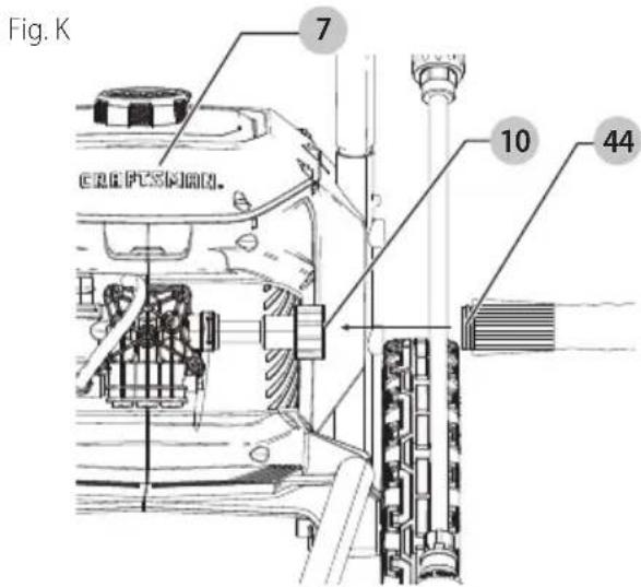 Craftsman CMEPW2100 - Attaching Garden Hose (Fig. K) - 3