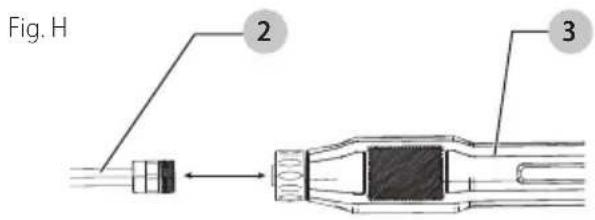 Craftsman CMEPW2100 - Conexión de Varilla de Rocío (Fig. H) - 1
