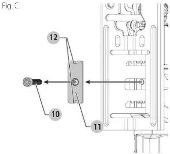 Craftsman CMES612 - Réglage de la semelle pour des coupes biseautées (Fig. A, C, D) - 1