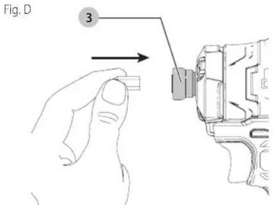 Craftsman CMCF820D2 - Portabrocas de Liberación Rápida (Fig. A, D, E) - 1