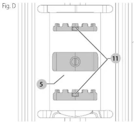 Craftsman CMES610 - Réglage de la semelle pour des coupes biseautées (Fig. A, C, D) - 2