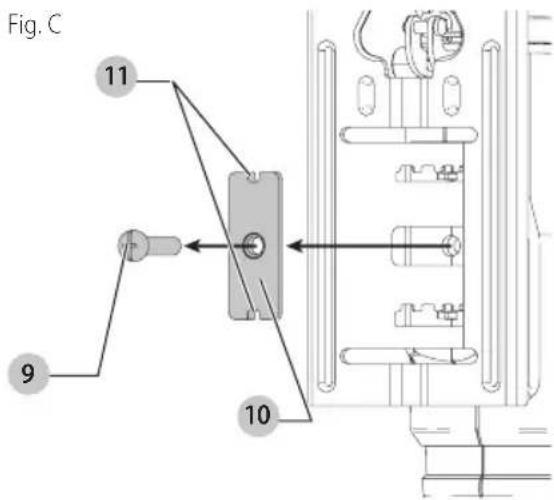 Craftsman CMES610 - Adjusting the Shoe for Bevel Cuts (Fig. A, C, D) - 1