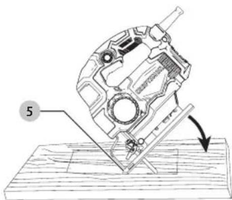Craftsman CMES610 - Pocket Cutting (Fig. H, I) - 1