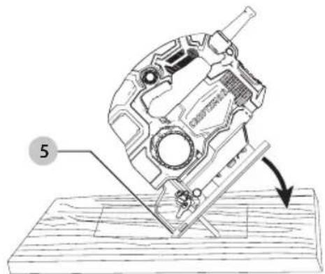 Craftsman CMES610 - Corte de Bolsillo (Fig. H, I) - 1