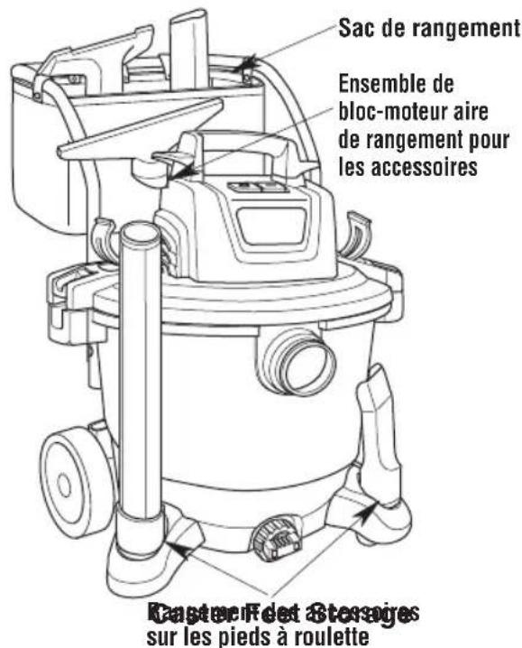 Craftsman CMXEVBE17656 - Rangement des accessoires (Fig. 0) - 1