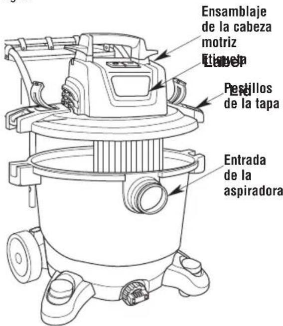 Craftsman CMXEVBE17656 - Ensamblaje del cabezal del motriz (Fig. M) - 1