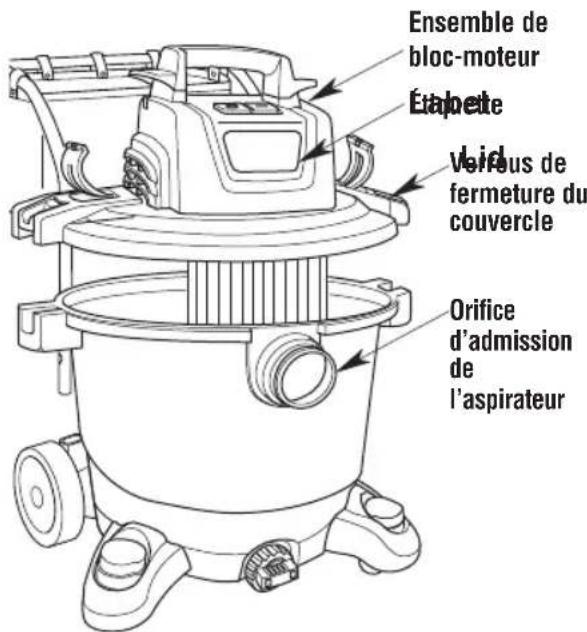 Craftsman CMXEVBE17656 - Ensemble de bloc-moteur (Fig. M) - 1