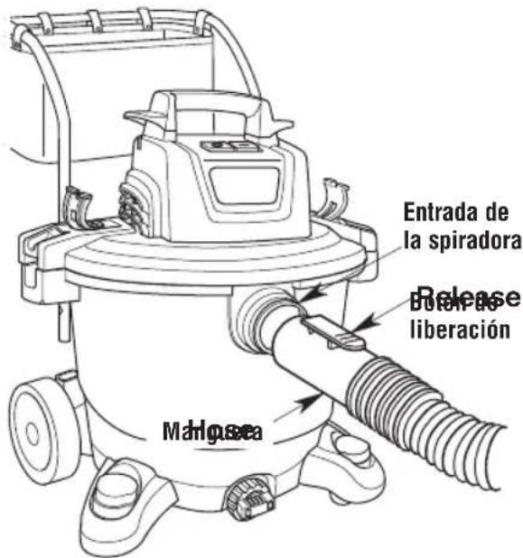 Craftsman CMXEVBE17656 - Introduzca la manguera (Fig. N) - 1