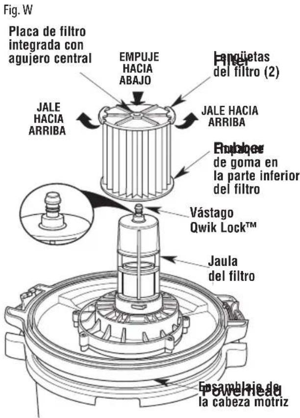 Craftsman CMXEVBE17656 - Instalación del filtro - 1