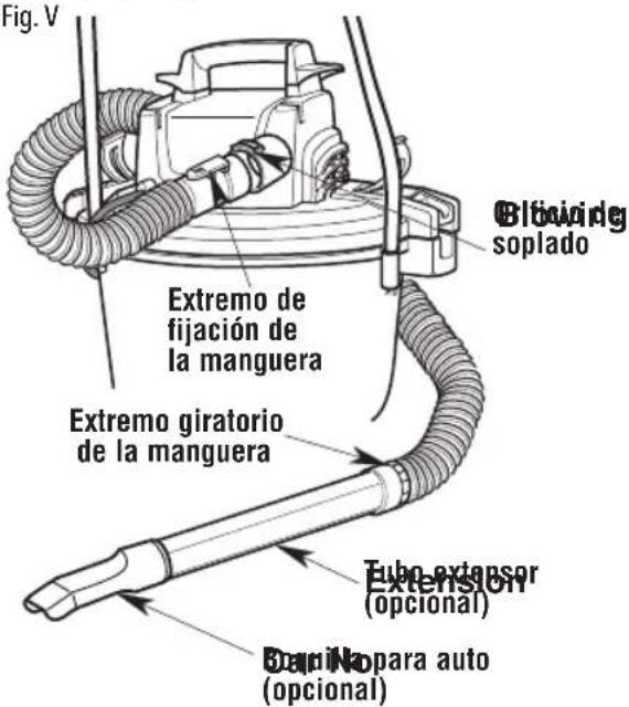 Craftsman CMXEVBE17656 - Dispositivo de soplado (Fig. V) - 5