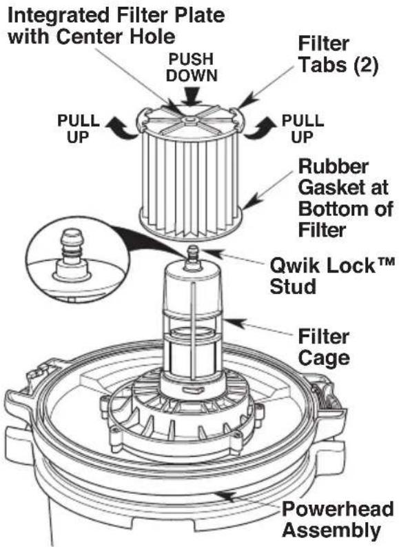 Craftsman CMXEVBE17656 - Filter Installation - 1