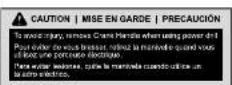 Craftsman CMKGAAV45099000 - Definitions: Safety Alert Symbols and Words - 10