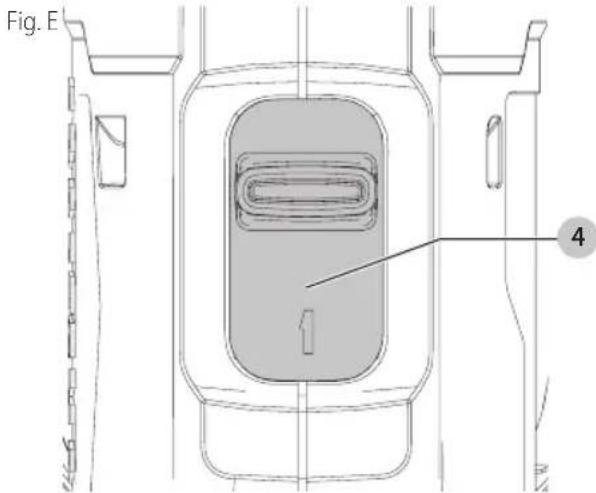 Craftsman CMCD710C2 - Sélecteur de vitesse (Fig. E, F) - 1