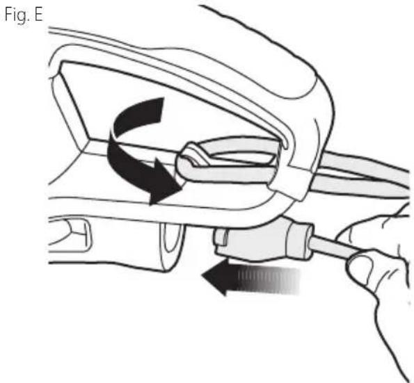 Craftsman CMEHTS822 - Conexión de un Cable Prolongador al Cortasetos (Fig. A, E) - 1
