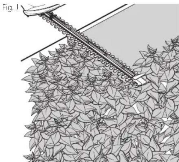 Craftsman CMEHTS822 - Level Hedges (Fig. J) - 1