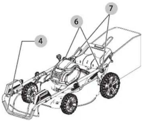 Craftsman CMCMW270Z1 - Entreposage (Fig. A, H) - 1