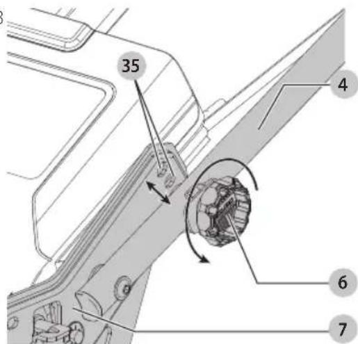 Craftsman CMCMW270Z1 - Adjusting Handle Height (Fig. B) - 1