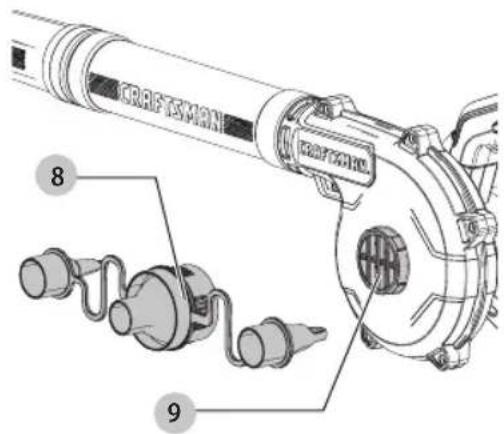 Craftsman CMCBL0100B - Dégonflement - 1