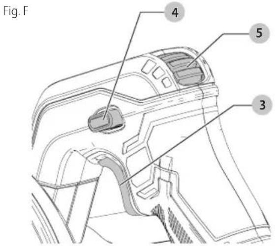 Craftsman CMCBL0100B - Mettre l'interrupteur à la position on (Fig. E, F) - 1