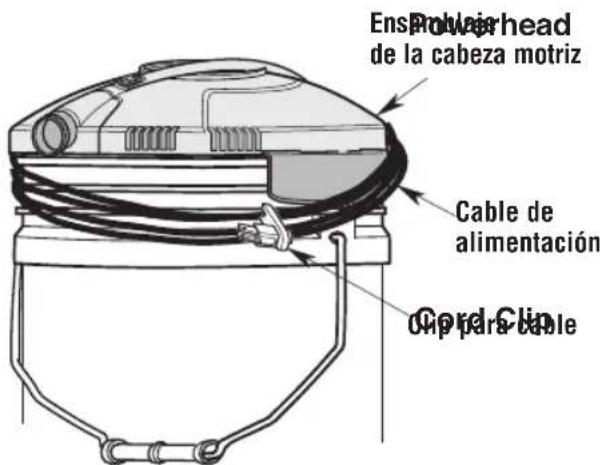 Craftsman CMXEVBE17678 - Almacenamento del cable de alimentacion (Fig.1) - 1