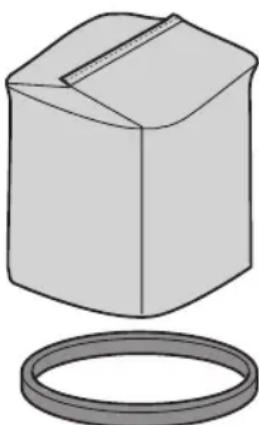 Craftsman CMXEVBE17678 - Replacement Filter Bag (Fig. R) - 1
