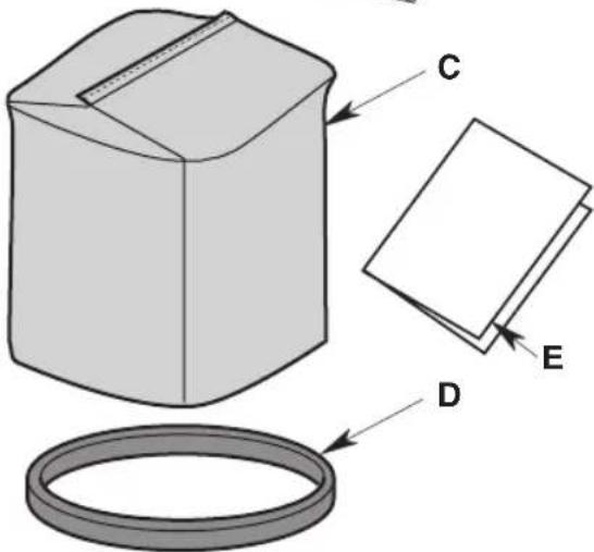 Craftsman CMXEVBE17678 - CONTENIDO DE LA CAJA DE CARTON (Fig. D) - 3