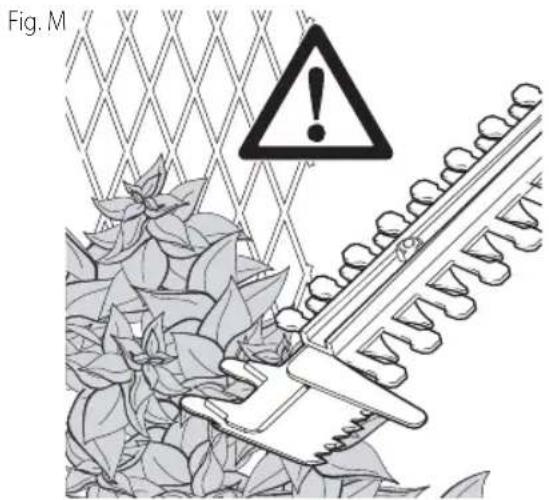 Craftsman CMEHTS824 - Entretien de la lame (Fig. M) - 1