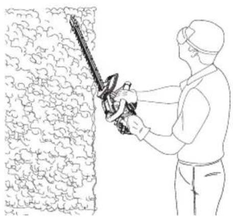 Craftsman CMEHTS824 - Working Position (Fig. H) - 1