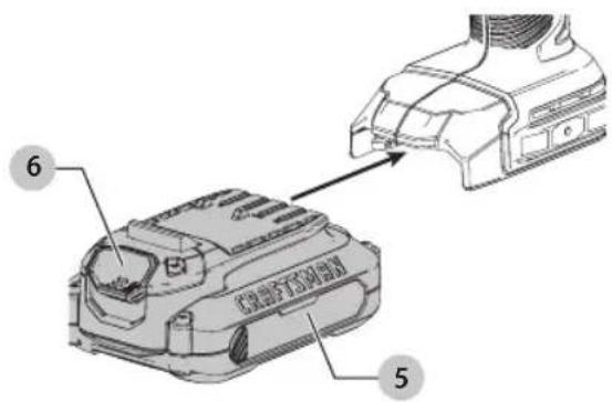 Craftsman CMCF800C2 - Composants - 1