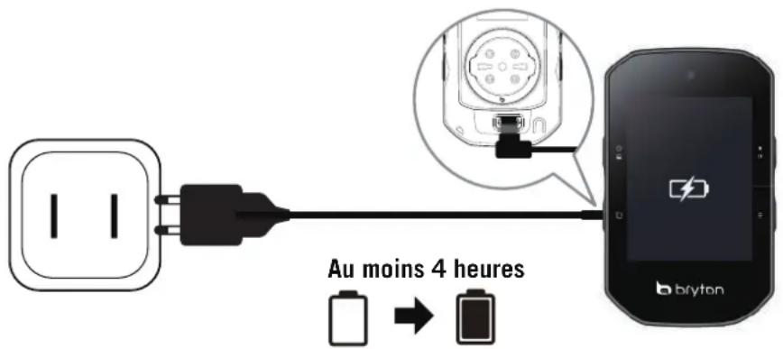 Bryton Rider S500 - Étape 1 : Recharger votre Rider S500 - 1