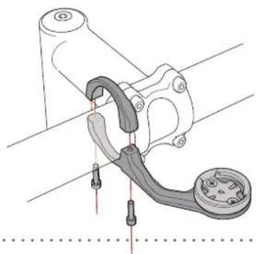 Bryton Rider S500 - Utilisation du support F-Mount pour fixer le Rider (optionnel) - 1