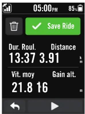 Bryton Rider S500 - Étape 5 : Rouler avec le Rider S500 - 1