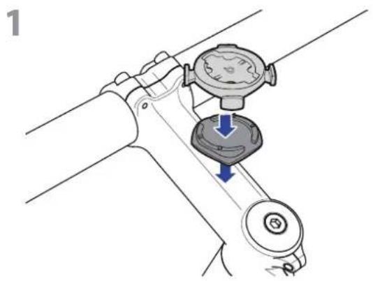 Bryton Rider S500 - Utilisation du support pour sport pour fixer le Rider - 1