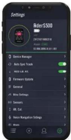 Bryton Rider S500 - Synchronisation via BLE - 4