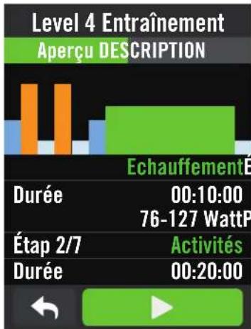 Bryton Rider S500 - Entraînement avec un plan d'entraînement - 2