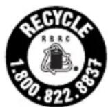 Craftsman CMCHTS820B - The RBRC® Seal - 1