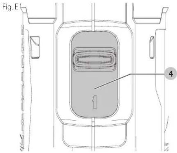 Craftsman CMCD701C2 - Sélecteur de vitesses (Fig. E, F) - 1