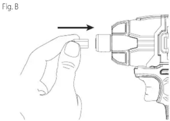 Craftsman CMCF800C1 - Pour enlever un accessoire - 1