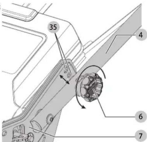 Craftsman CMCMW270P2 - Adjusting Handle Height (Fig. B) - 1
