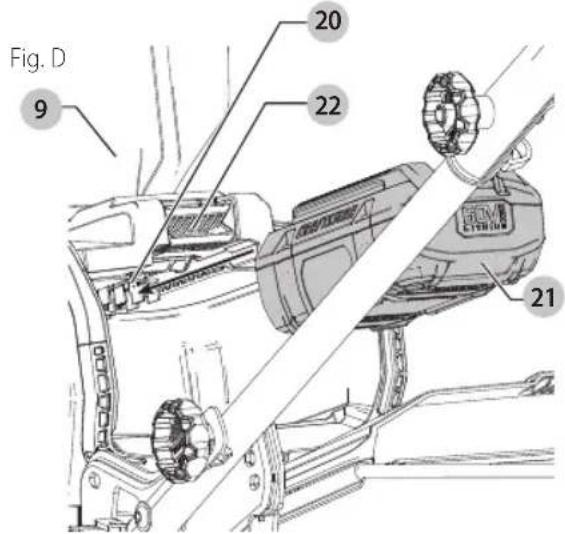 Craftsman CMCMW270P2 - Para Retirar el Paquete de Batería - 1