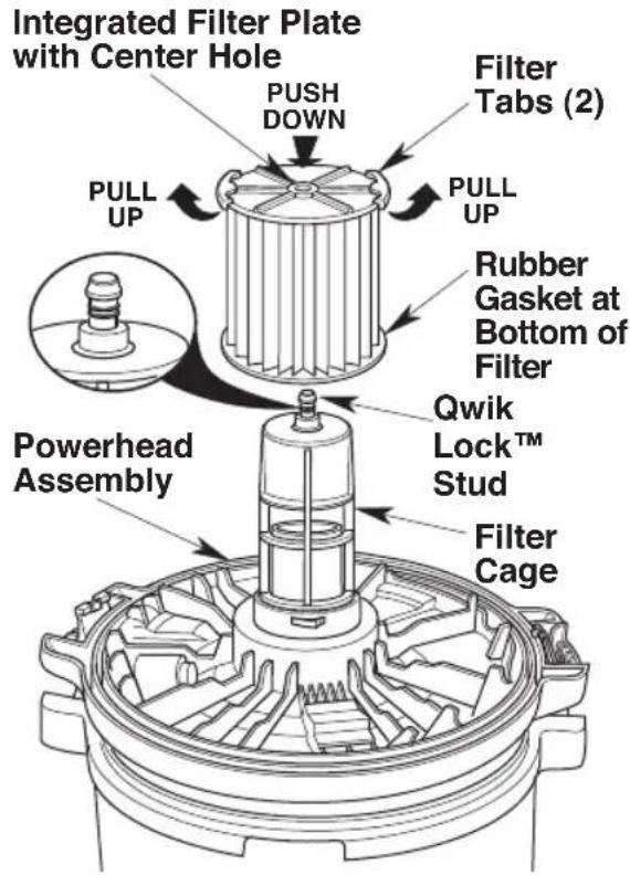 Craftsman CMXEVBE17606 - Filter Installation - 1