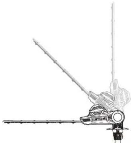 Craftsman CMCPHT818B - Pivotement de la tete du taille-bordure (Fig. A, E) - 1