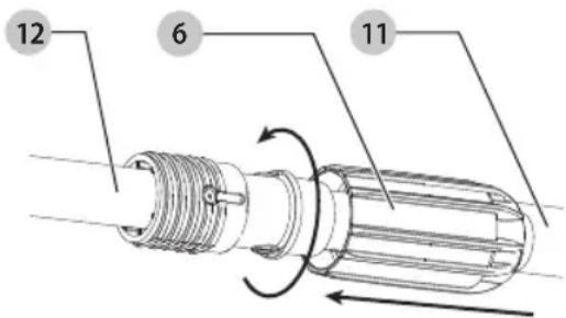 Craftsman CMCPHT818B - Désassembler le module de la tête du taille-haie (Fig. B) - 1