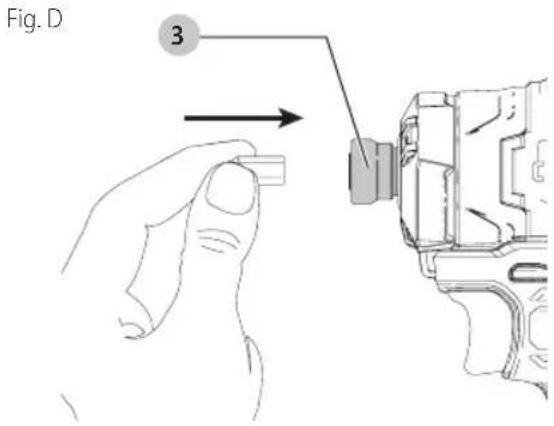 Craftsman CMCF820B - Mandrin automatique (fig. a, d, e) - 1