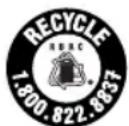 Craftsman CMCF820B - The RBRC Seal - 1