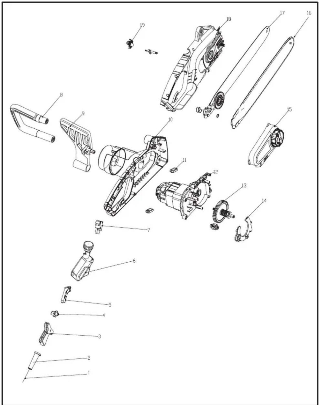 LawnMaster CS1216 - Items not covered by warranty : - 1