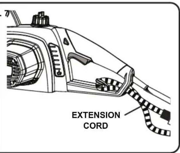 LawnMaster CS1216 - ADDING BAR AND CHAIN LUBRICANT (See Fig. 6) - 2