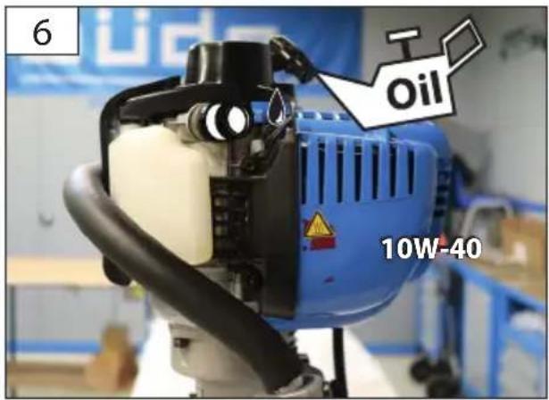 Güde GPR 801 E - DE Ölstand kontrollieren - 4